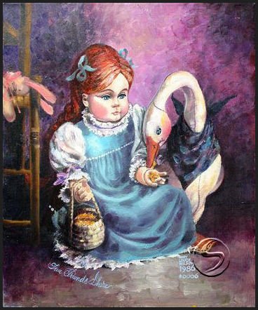 True Friends Share Doll Toy Gallery Art Prints Wall Hanging Decor Poster