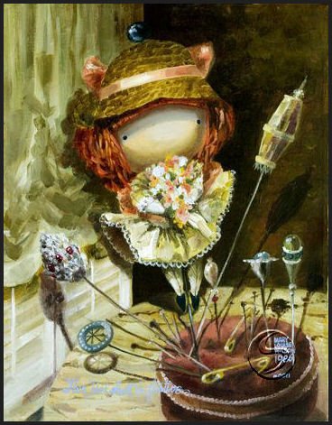 The Hat Shall Be Festive Doll Gallery Art Wall Hanging Home Decor Prints