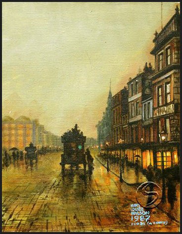 Cityscape Art Print Home Office Decorating 16"x20" Posters Decor