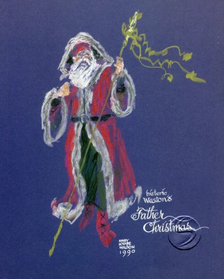 Father Christmas Holidays Seasonal Santa Art Print 16"x20" Poster