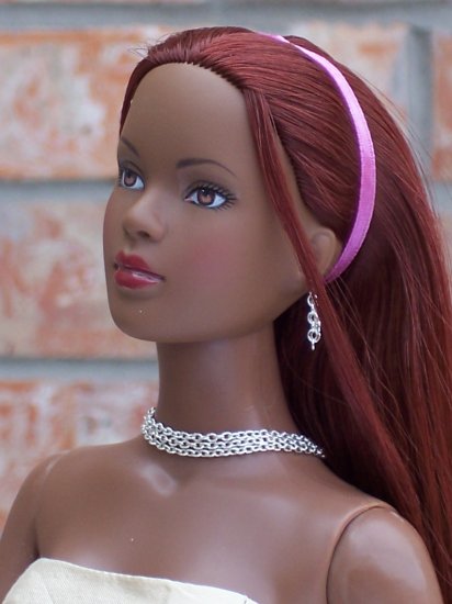 Triple layer sterling choker set - Fashion Doll Jewelry