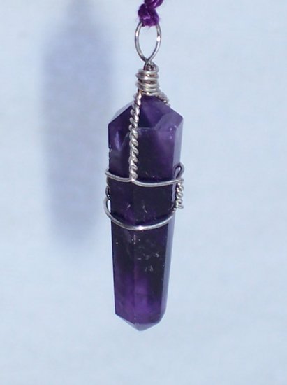 Rainbow Suncatcher - Amethyst point