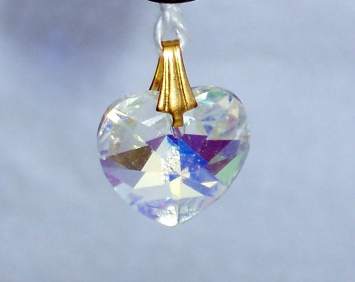 Rainbow Suncatcher - Swarovski Heart