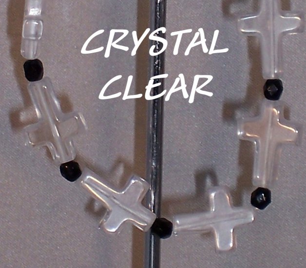 Crystal cross faith bracelet