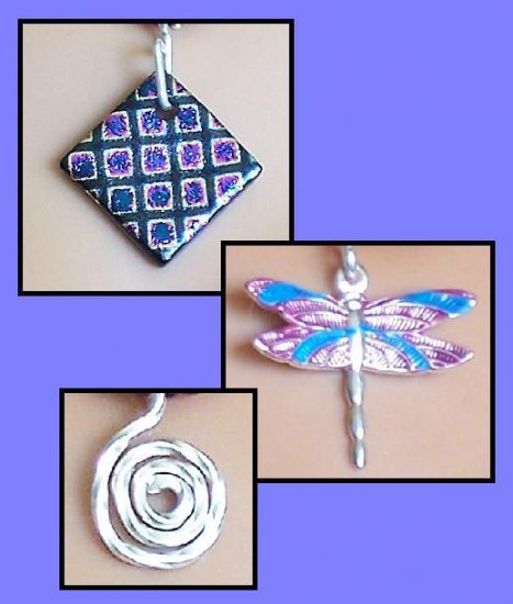 Special Purple Easy Switch pendants - Fashion Doll Jewelry