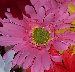 12 PINK Bloomin' Pens - Gerbera Daisy flower pens