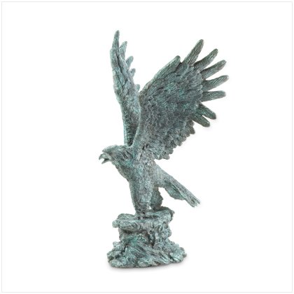 METAL EAGLE STATUE - Free Shipping
