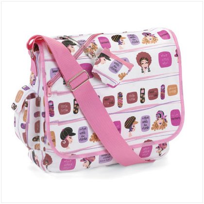 SAUCY SECRETS MESSENGER BAG