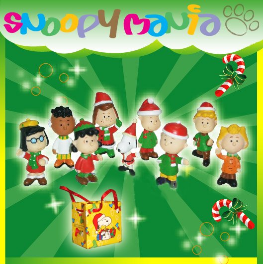 Snoopy Chrsitmas Figurines
