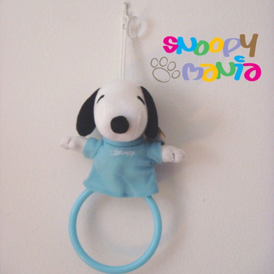 Snoopy plush Towel hanger