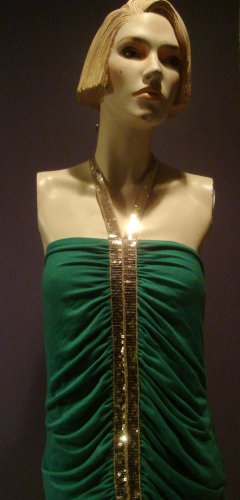 Modern Teal Party Dress