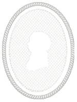 Embossed Male Cameo
