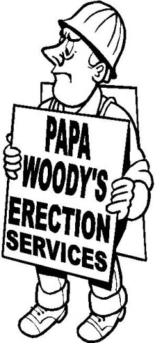 custom vinyl graphic papa woody's