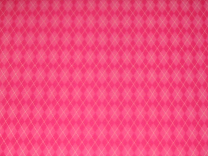 Pink Argyle Sweater