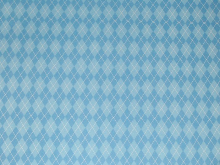 Light Blue Argyle Sweater