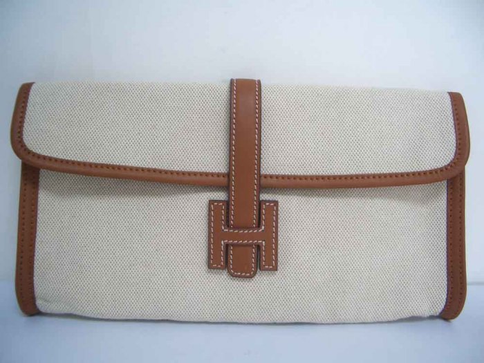 Hermès JIGE "H" CLUTCH purse