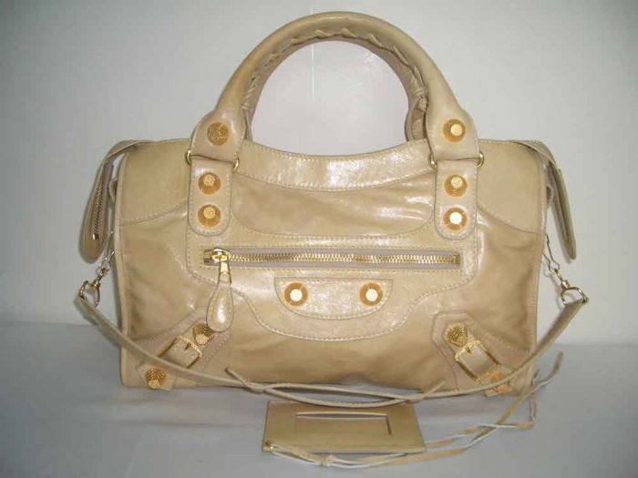 Balenciaga Giant City - Tan (w/ Gold Hardware)