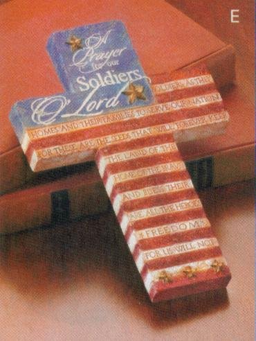 soldier prayer cross