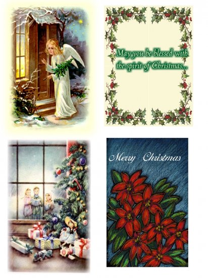 Boxed set of christmas cards