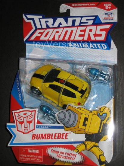 Transformers Bumblebee Animated Series Deluxe Tv Show Cartoon