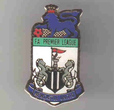 NEWCASTLE United Premiership football badge