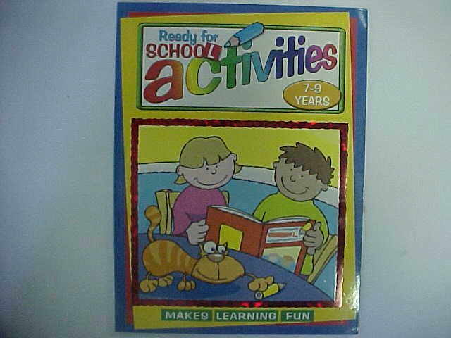 Ready for school Activities - Illustrated by jim Peacock