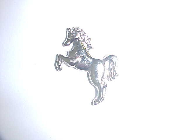 Brooch - rearing horse
