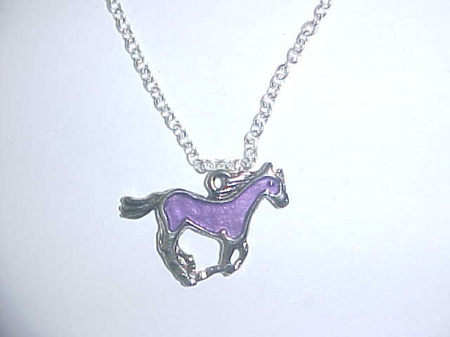 Necklace - Coloured horse