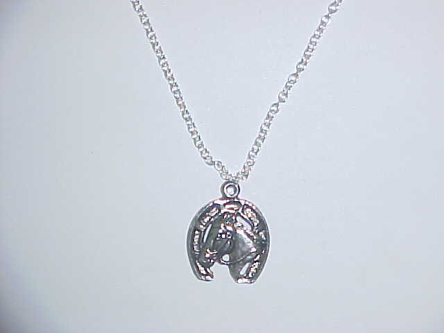 Necklace - Horse in shoe