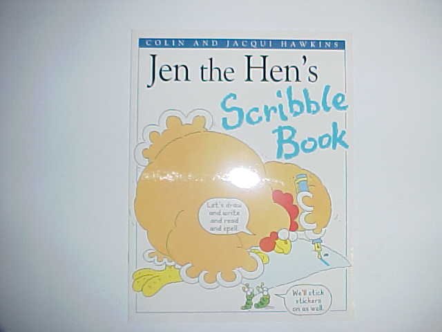 Jen the Hen's Scribble book - Colin and Jacqui Hawkins