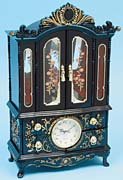 French Style Musical Jewelry Box