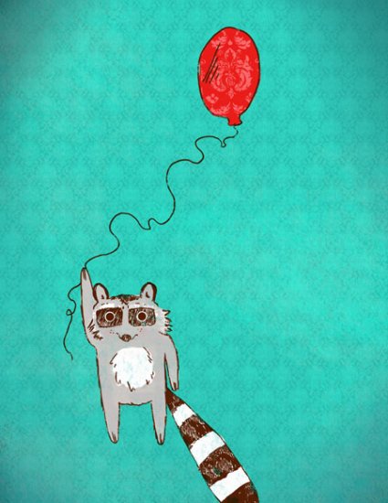 Today is not my day. - Print of original illustration.