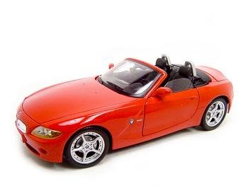 BMW Z4 RED 1:18 DIECAST MODEL