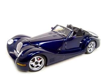 MORGAN AERO 8 BLUE 1:18 DIECAST MODEL