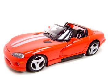 DODGE VIPER RT/10 RED 1:18 DIECAST MODEL
