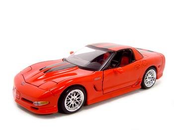 SPECTER WERKES CORVETTE Z06 RED 1:18 DIECAST MODEL