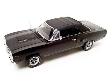1970 PLYMOUTH ROADRUNNER 440+6 BLACK 1:18 GMP 1 OF 1250 MODEL