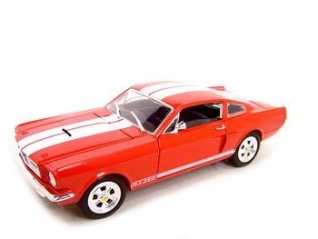 1966 SHELBY MUSTANG GT350 RED 1:18 DIECAST MODEL