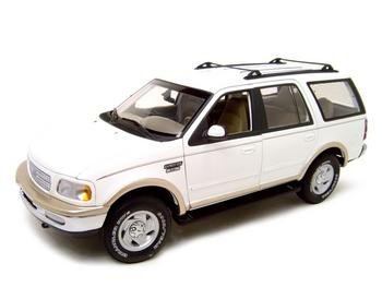 FORD EXPEDITION EDDIE BAUER EDITION WHITE 1:18 MODEL