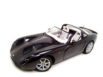 TVR TUSCAN S BLACK 1:18 DIECAST MODEL