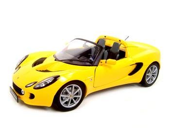 LOTUS ELISE YELLOW 1:18 DIECAST MODEL
