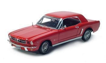 1964 1/2 FORD MUSTANG 1/18 DIECAST MODEL RED