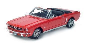 1964 1/2 FORD MUSTANG 1/18 DIECAST MODEL RED