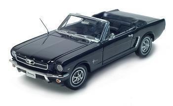 1964 1/2 FORD MUSTANG 1/18 DIECAST MODEL BLACK