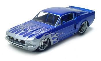 1967 SHELBY GT500KR 1/18 DIECAST MODEL BLUE