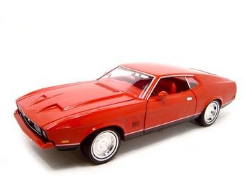 FORD MUSTANG MACH 1 007 MOVIE 1:18 ERTL DIECAST MODEL