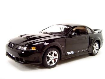 2004 SALEEN S281 BLACK 1:18 SCALE DIECAST MODEL ERTL