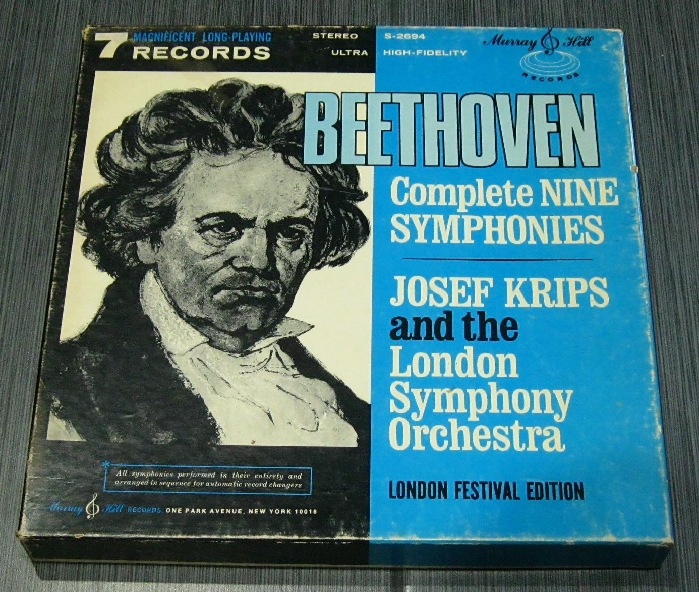 Beethoven Complete Nine Symphonies Josef Krips And The London Symphony