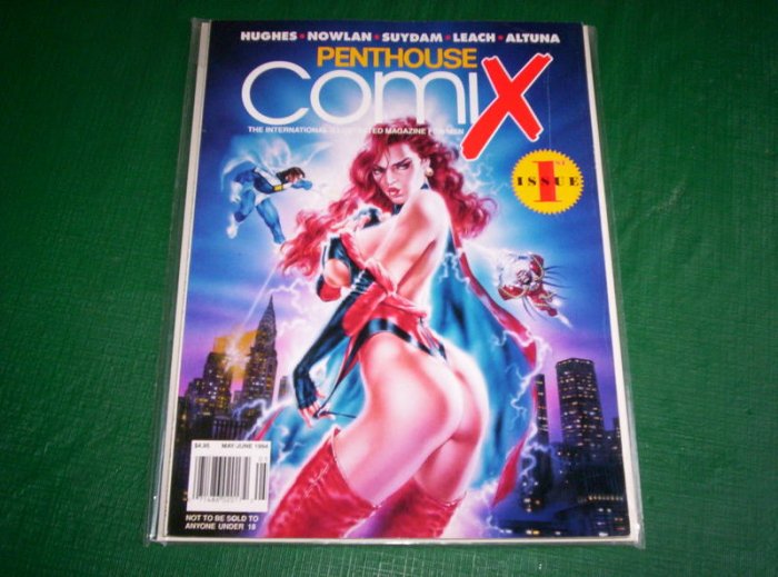 RARE PENTHOUSE COMICS COMIXS ISSUE NO. 1