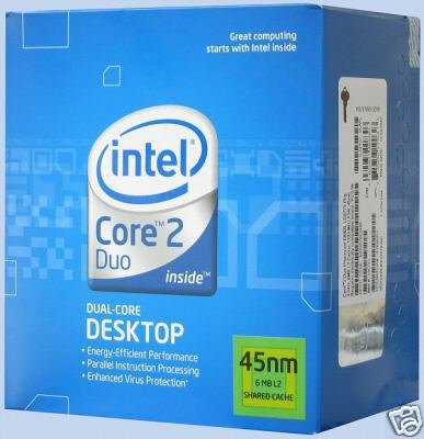 Intel Core 2 Duo E8400 Wolfdale 3GHz LGA 775 65W 1333MHz CPU Processor -- Free Shipping